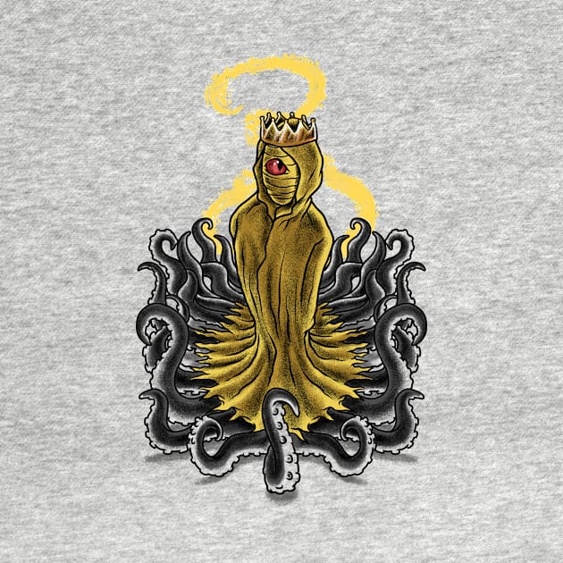Unleash the Chaos: Hastur The King in Yellow Design by Holymayo Tee